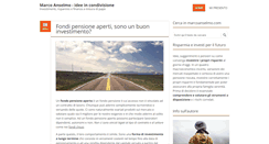 Desktop Screenshot of marcoanselmo.com